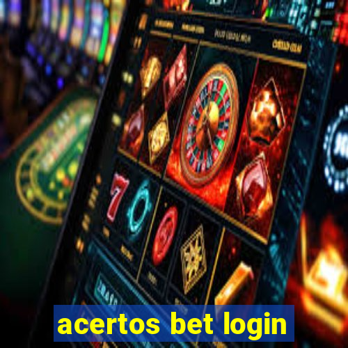 acertos bet login